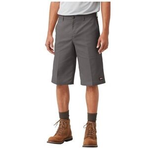 Genuine‎ Dickies FLEX Essential Work Shorts 30 Charcoal 13" Inseam Relaxed NWT